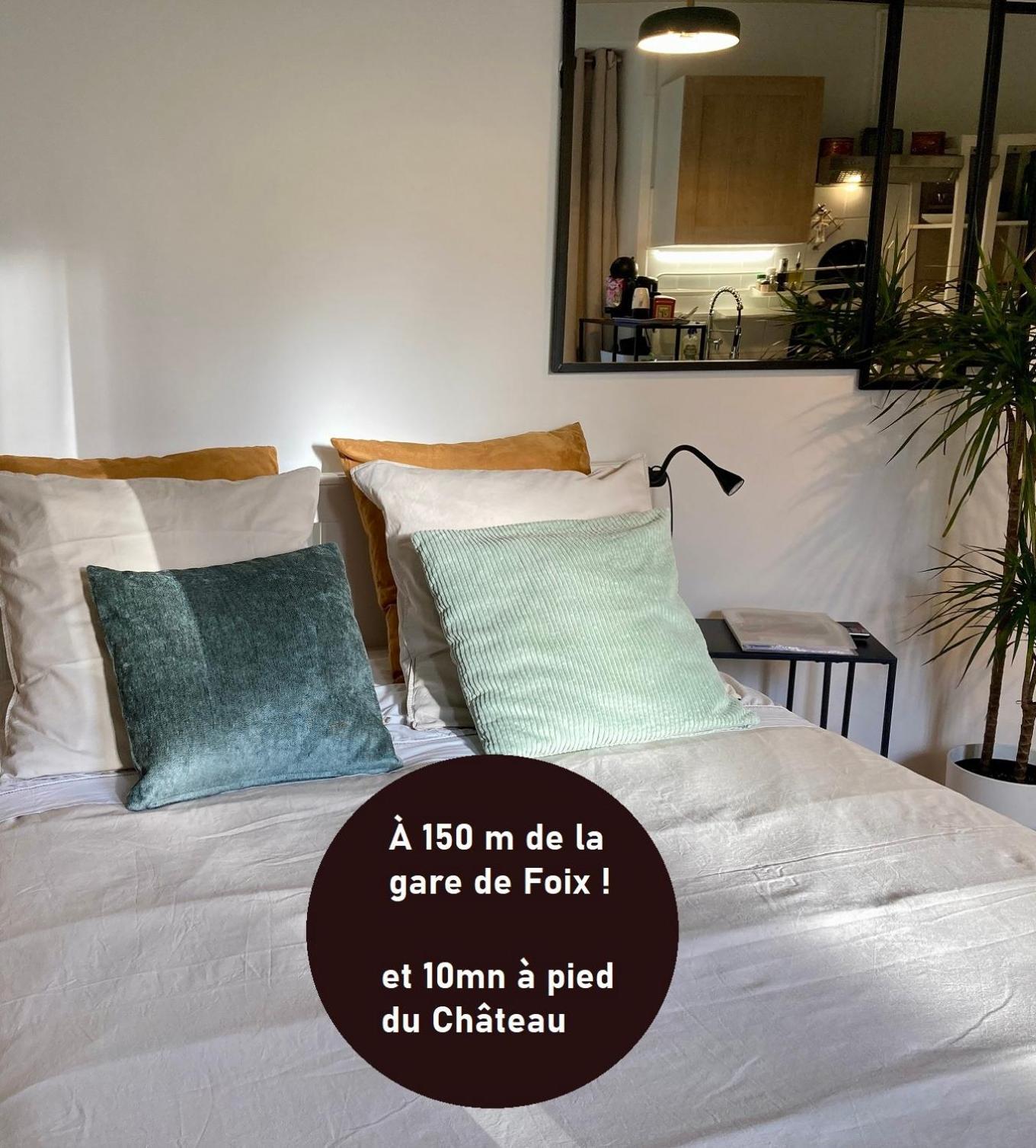 LE CITY Studio - Aux 4 Logis - Petit déjeuner inclus 1ère nuit Foix Extérieur photo
